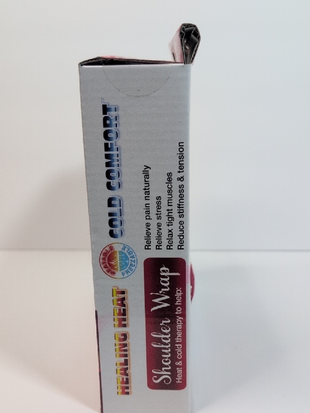 Healing Heat Cold Comfort Shoulder Wrap Freeze/Microwave NIB - Picture 2 of 12